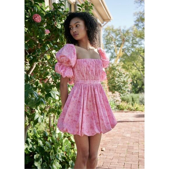 Maison Amory Romance Galore luscious bouquet Dress in floral print size S NWT$29 - Picture 1 of 5